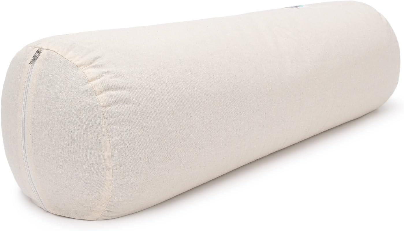Yogabolster mit Buchweizenschalen, anthrazit