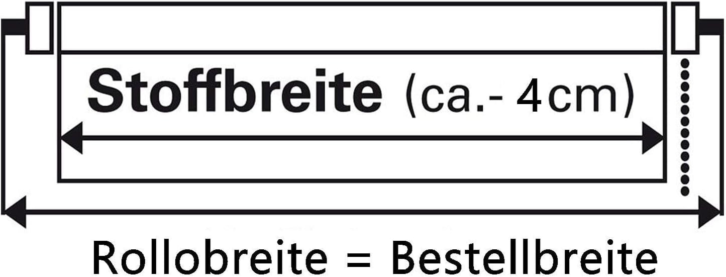 Klemmfix Doppelrollo Welle, ohne Bohren, B105 x H200 cm Weiss