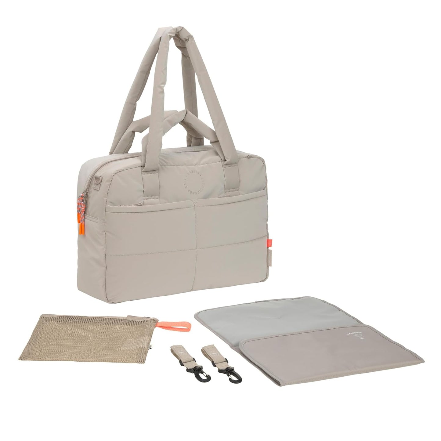 Wickeltasche Everyday Bag, Beige