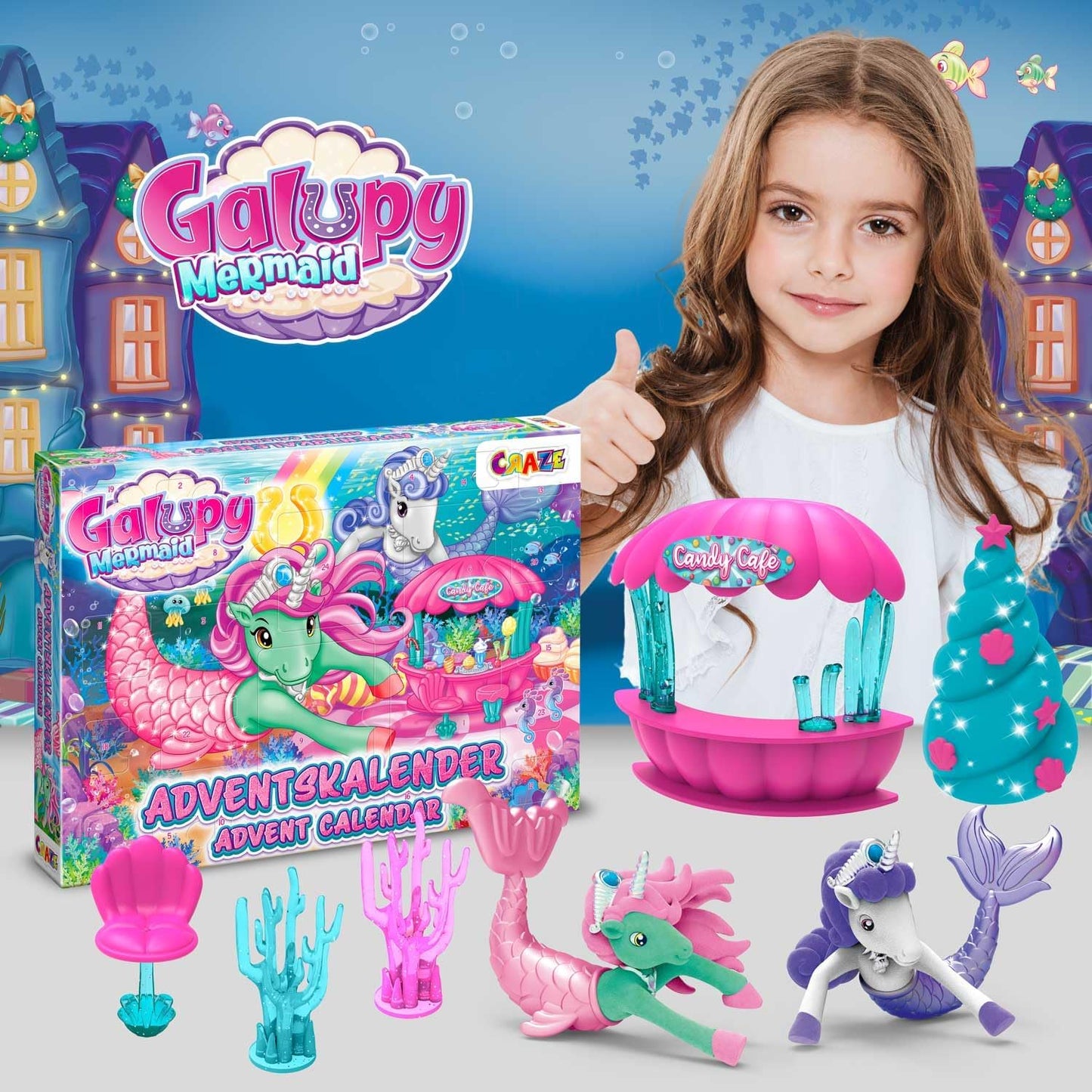 Galupy Mermaid Adventskalender, Galupy Mermaid