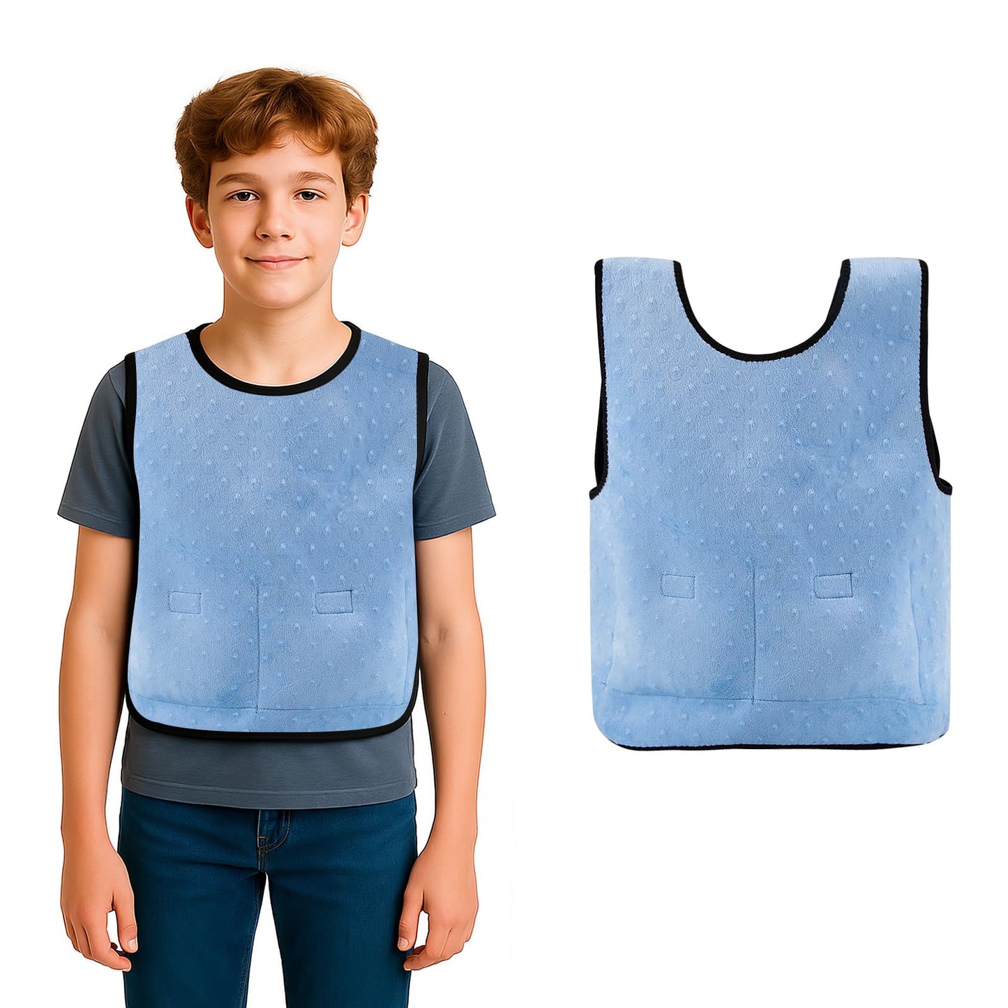 Gewichtsweste für Kinder, Schatzblau M
