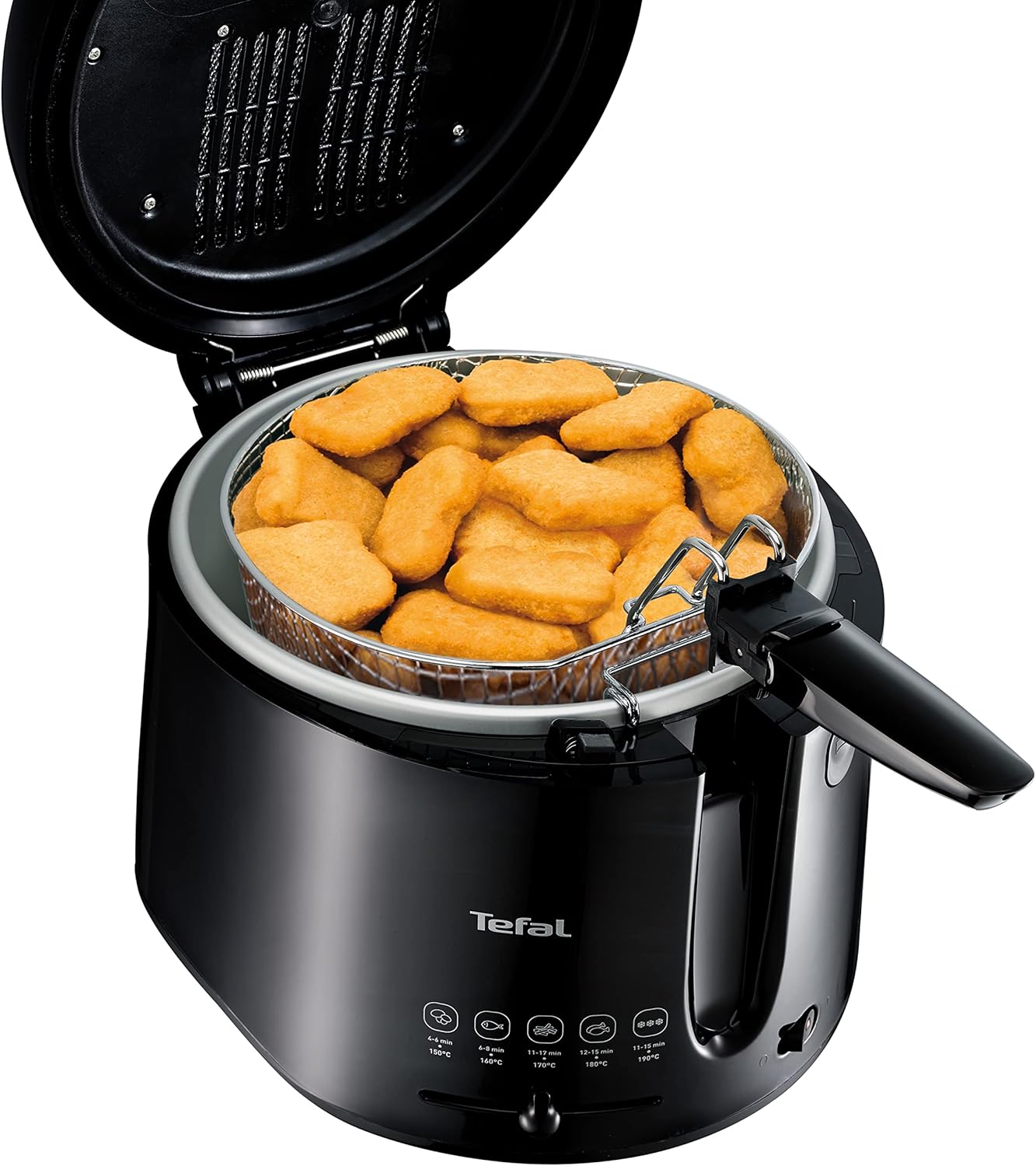 Maxi Fry Fritteuse FF107810, Schwarz