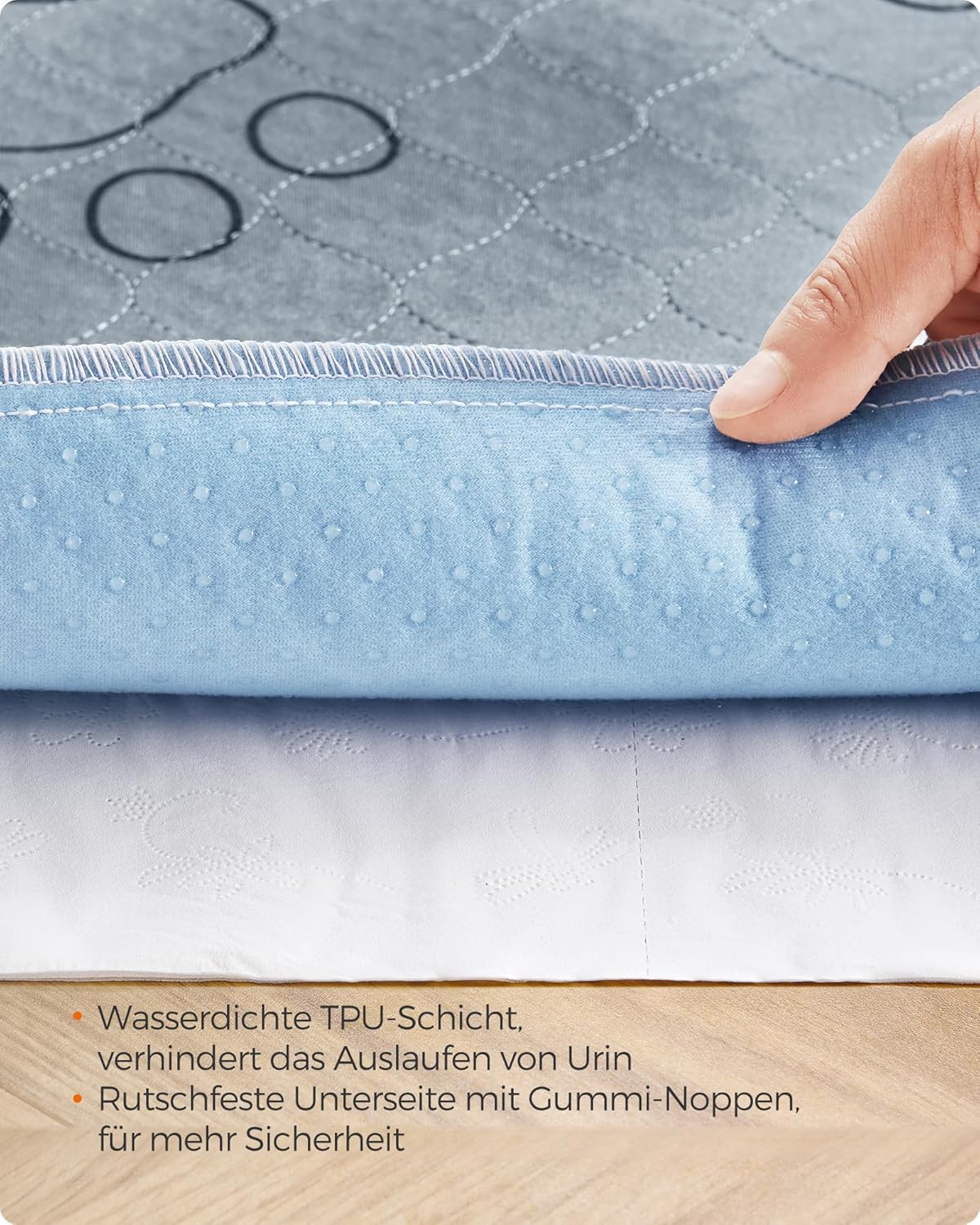 2er-Set Waschbare Welpen-Unterlage, XL (122 x 91 cm)