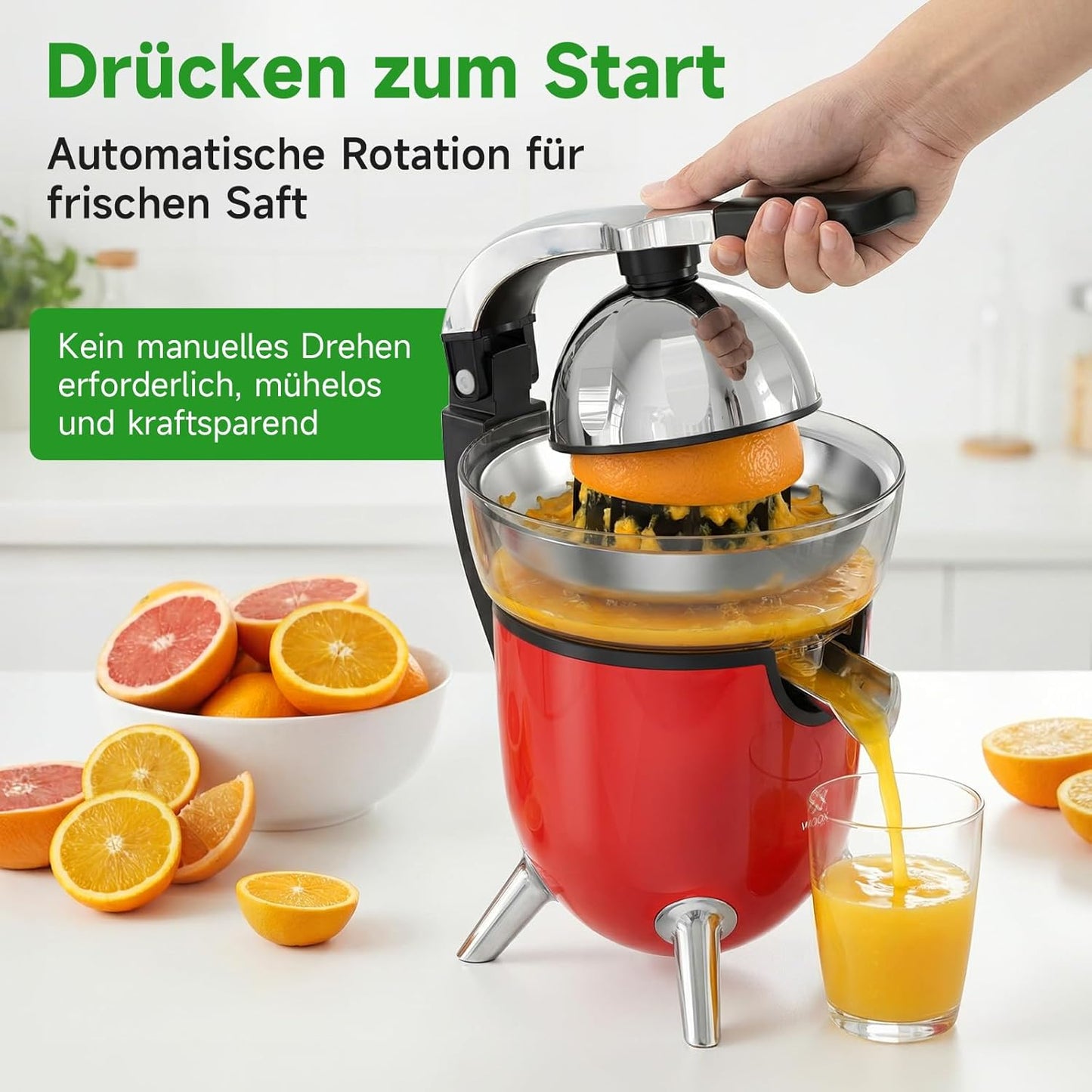 Elektrische Zitruspresse