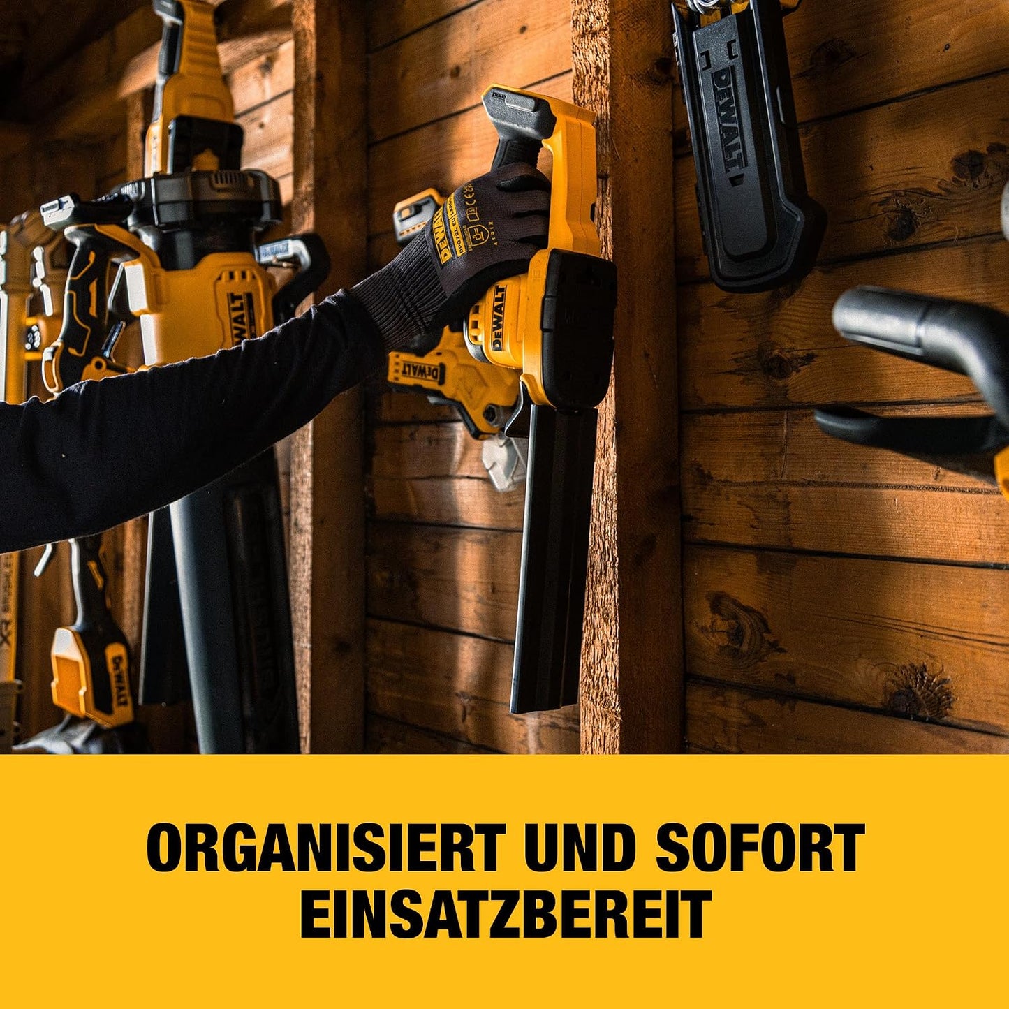 18V XR Kompakte Heckenschere, Einhandbedienung