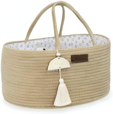 Wickel Organizer für Wickelutensilien, Creme