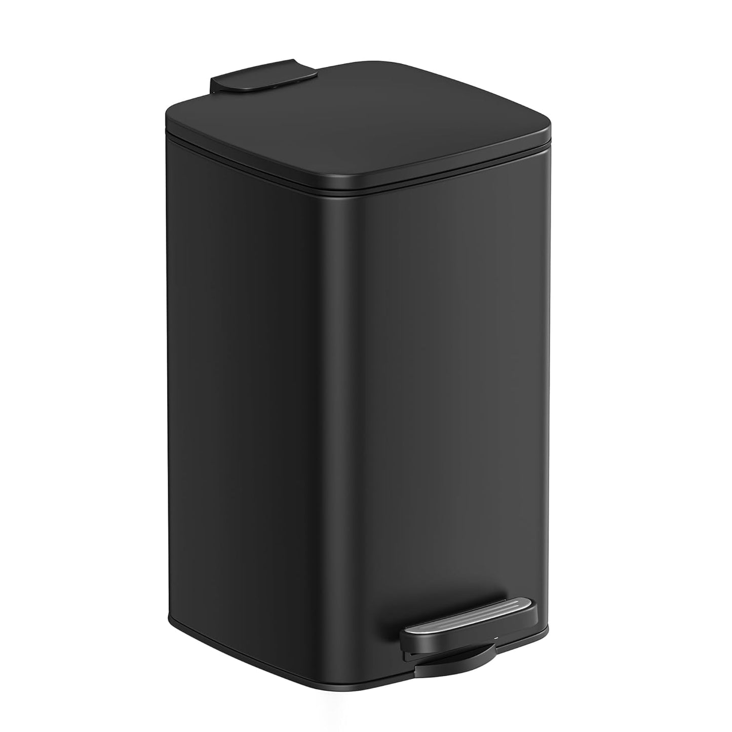 Kosmetikeimer mit Softclose, Schwarz 8 L