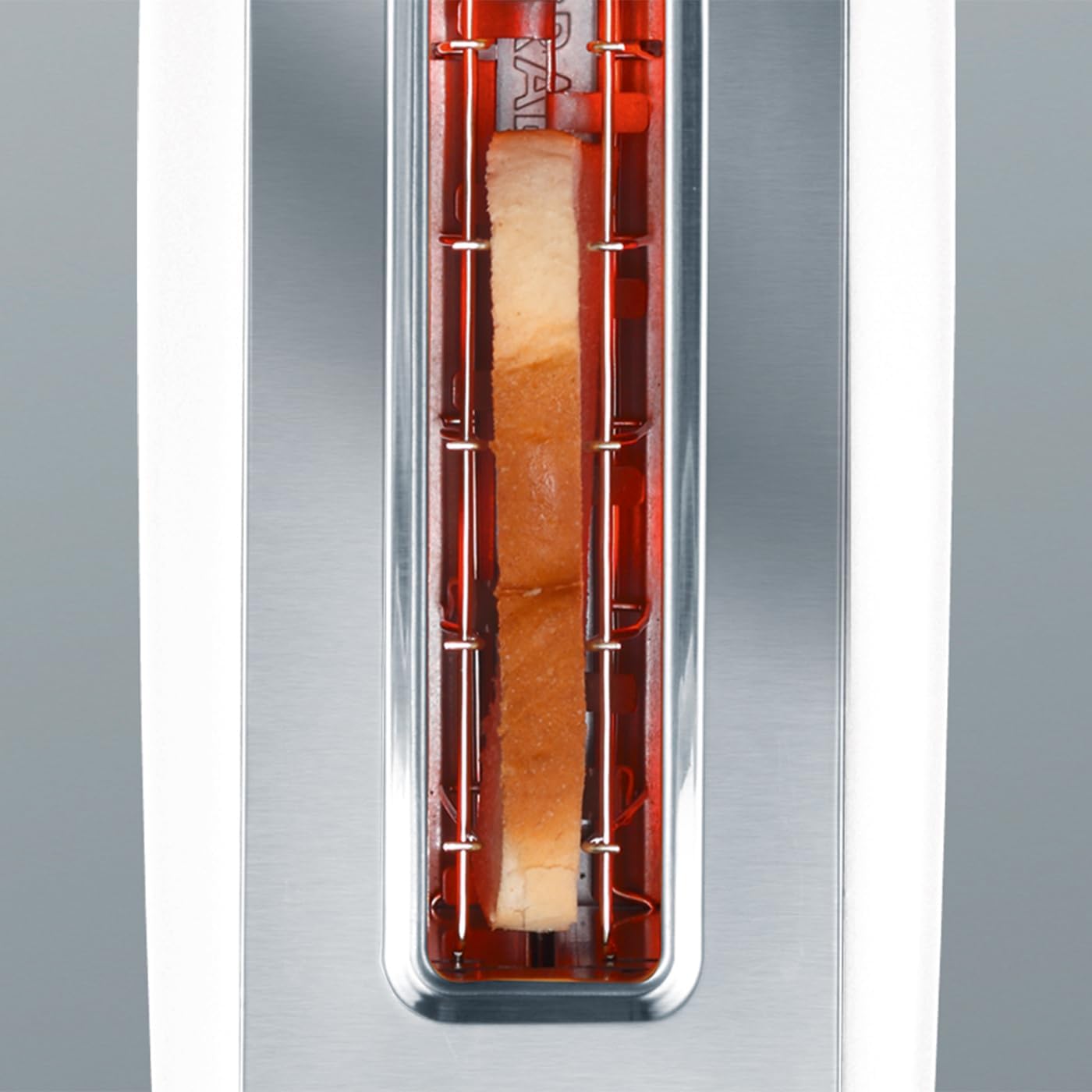 Langschlitz-Toaster TO 91, Weiss Single