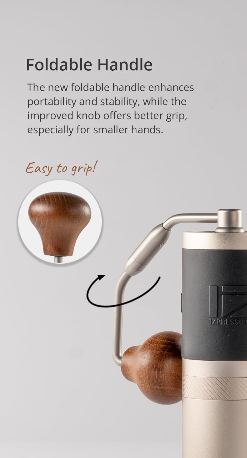 Hand-Kaffeemühle, J