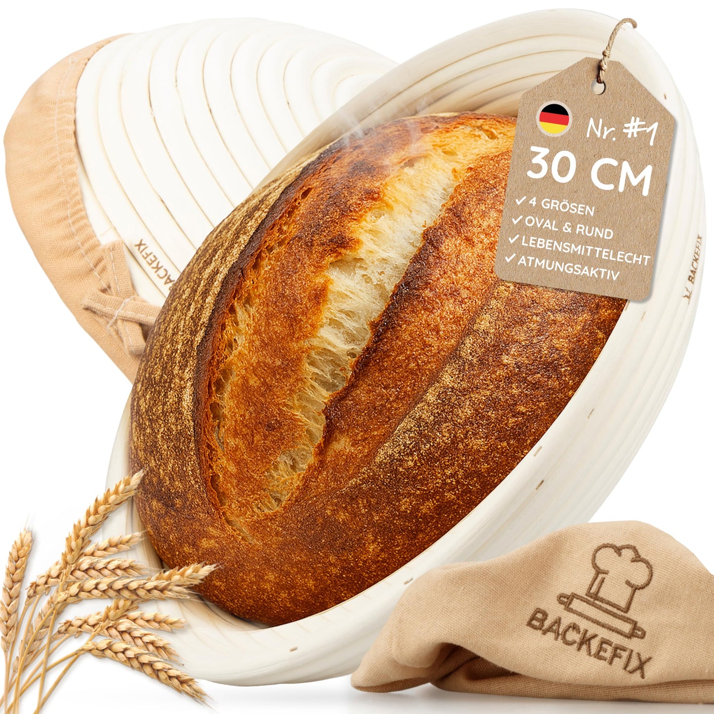 Gärkorb, rund Ø 30cm