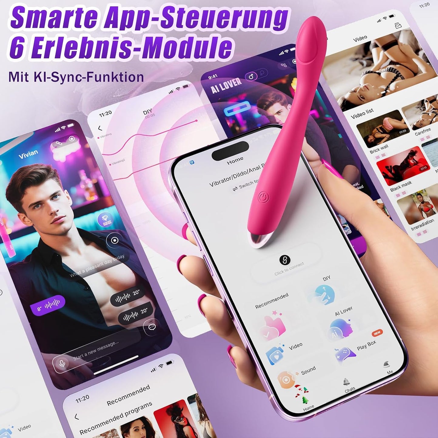 KI-Sync G-Punkt Vibrator
