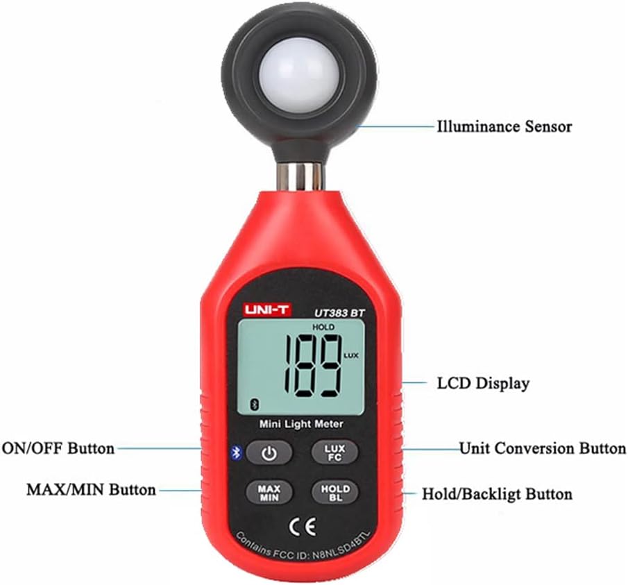 Q77C Luxmeter mit LCD & Bluetooth