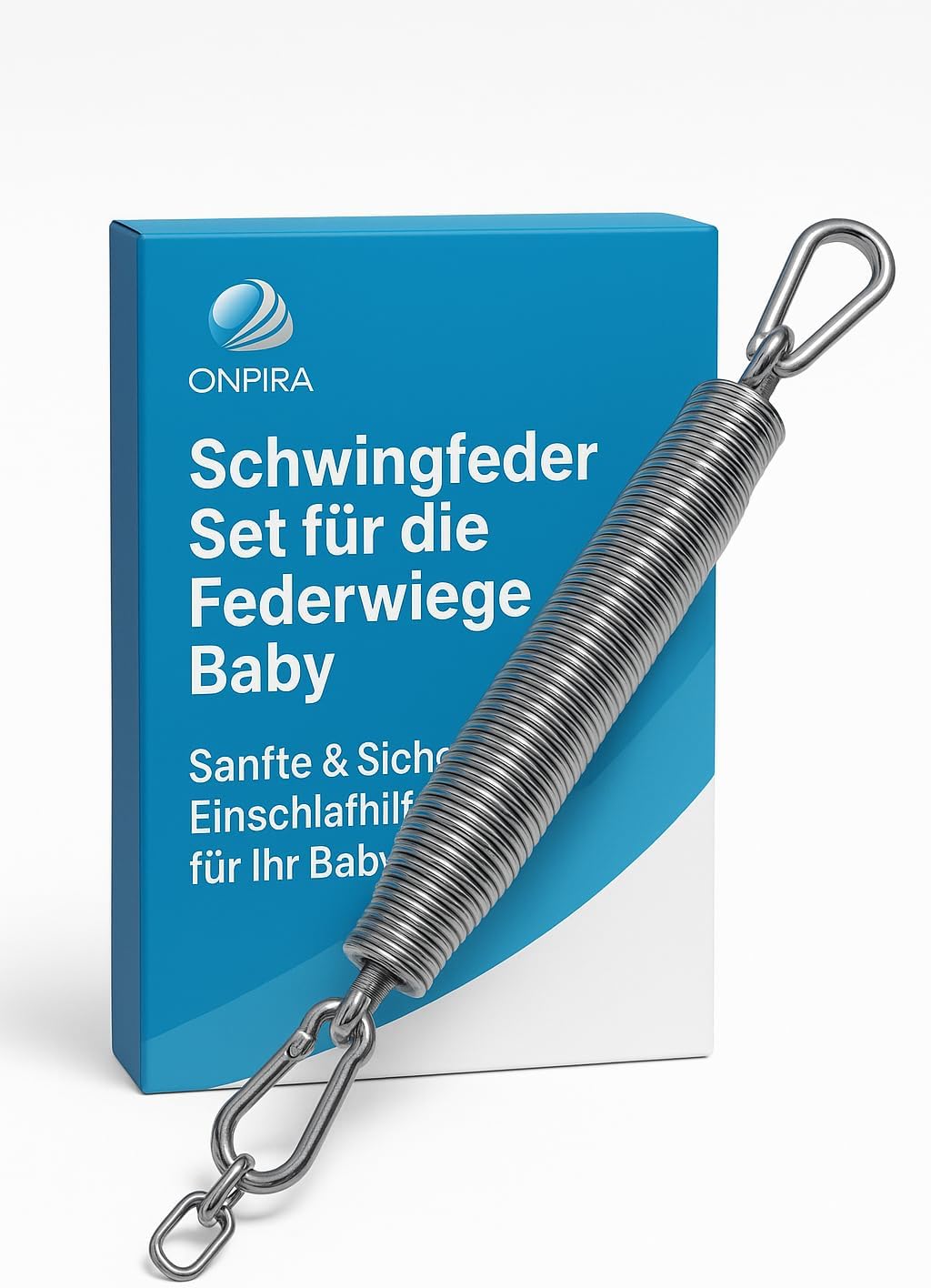 Schwingfeder-Set für Babywiege und Hängematte