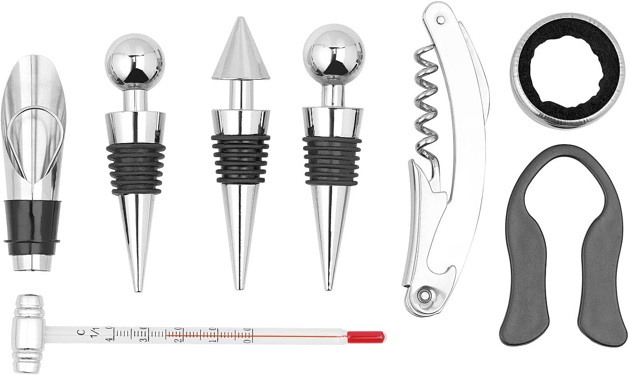 Sommelier-Set in Geschenkbox (9-teilig)