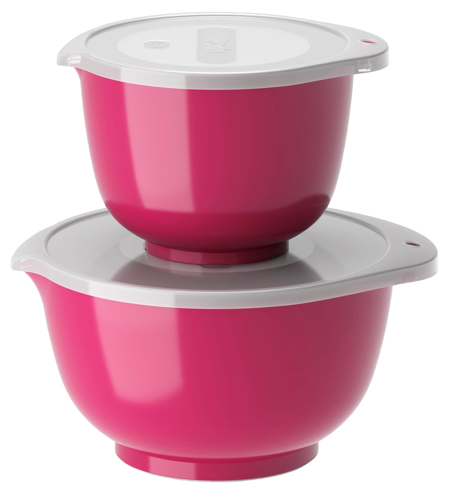 4-teiliges Margrethe Rührschüssel-Set, One Size Beetroot