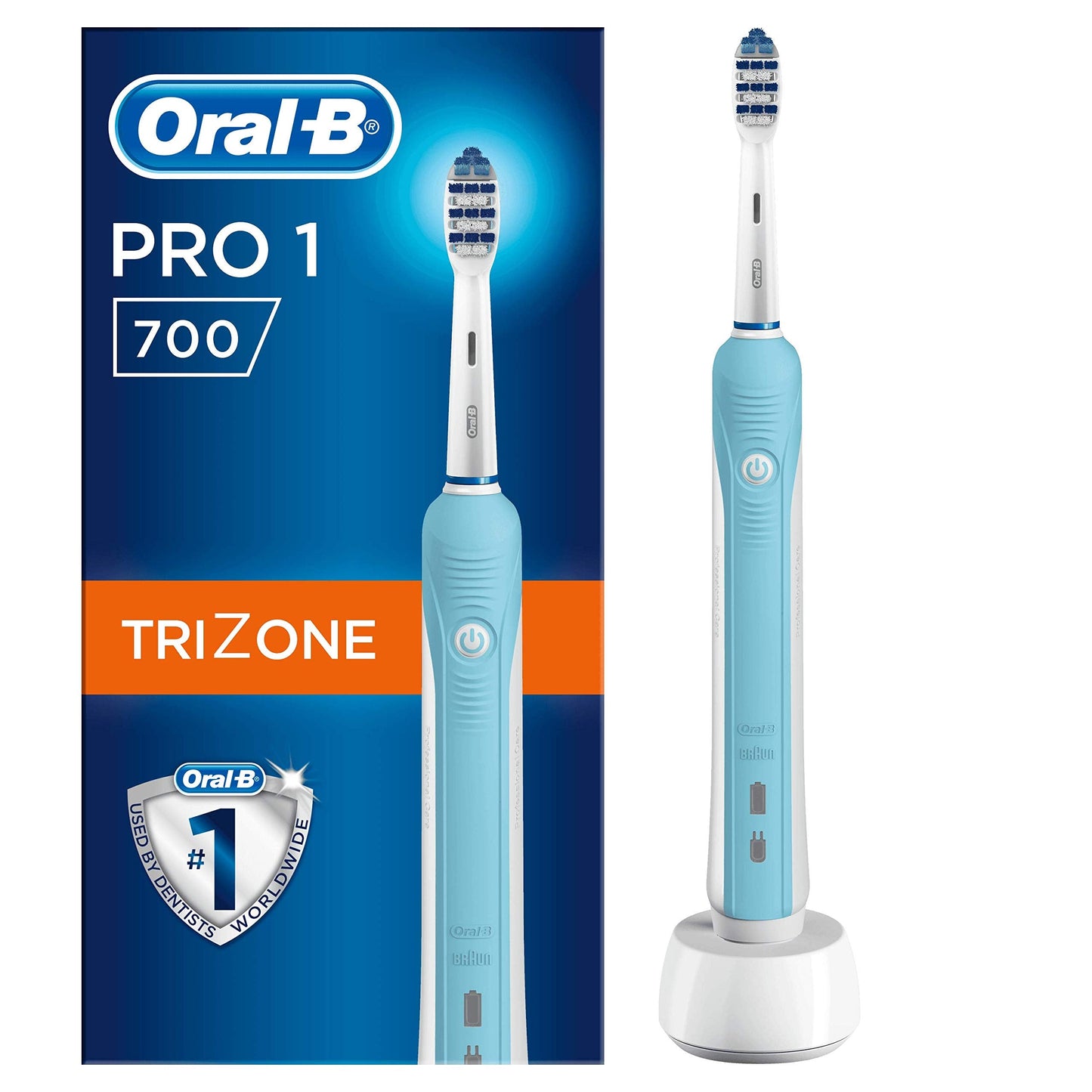 Wiederaufladbare Zahnbürste, Wiederaufladbare Zahnbürste, Trizone