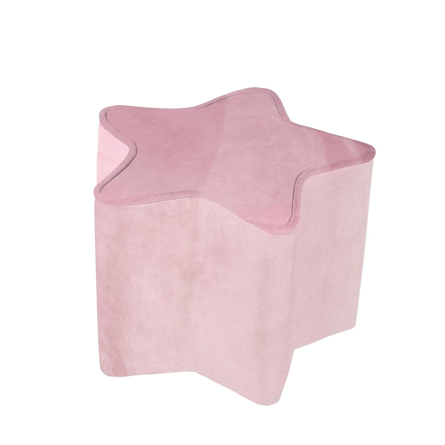Lil Sofa Kinderhocker in Sternform, Sternform Rosa/Mauve