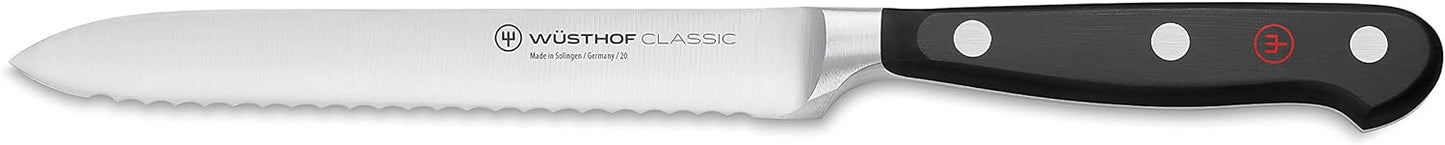 Classic Aufschnittmesser, Schwarz