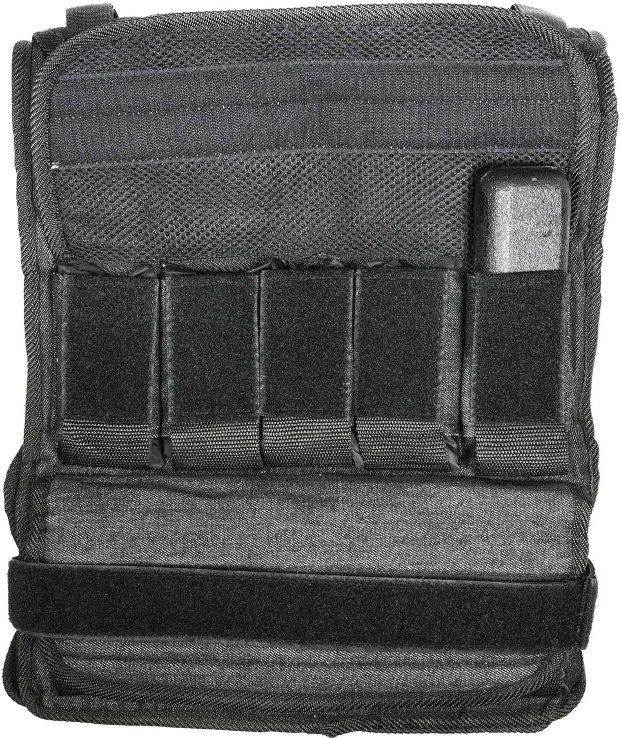 Gewichtsweste mit herausnehmbaren Gewichten, 20KG Weste Schwarz