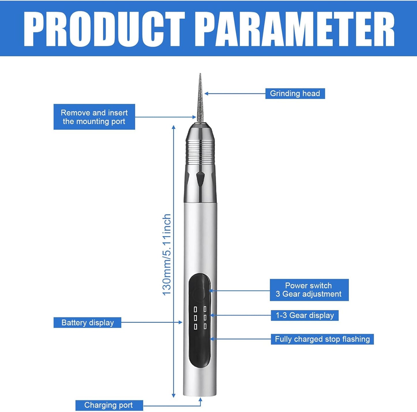 Gravierstift mit Zubehör