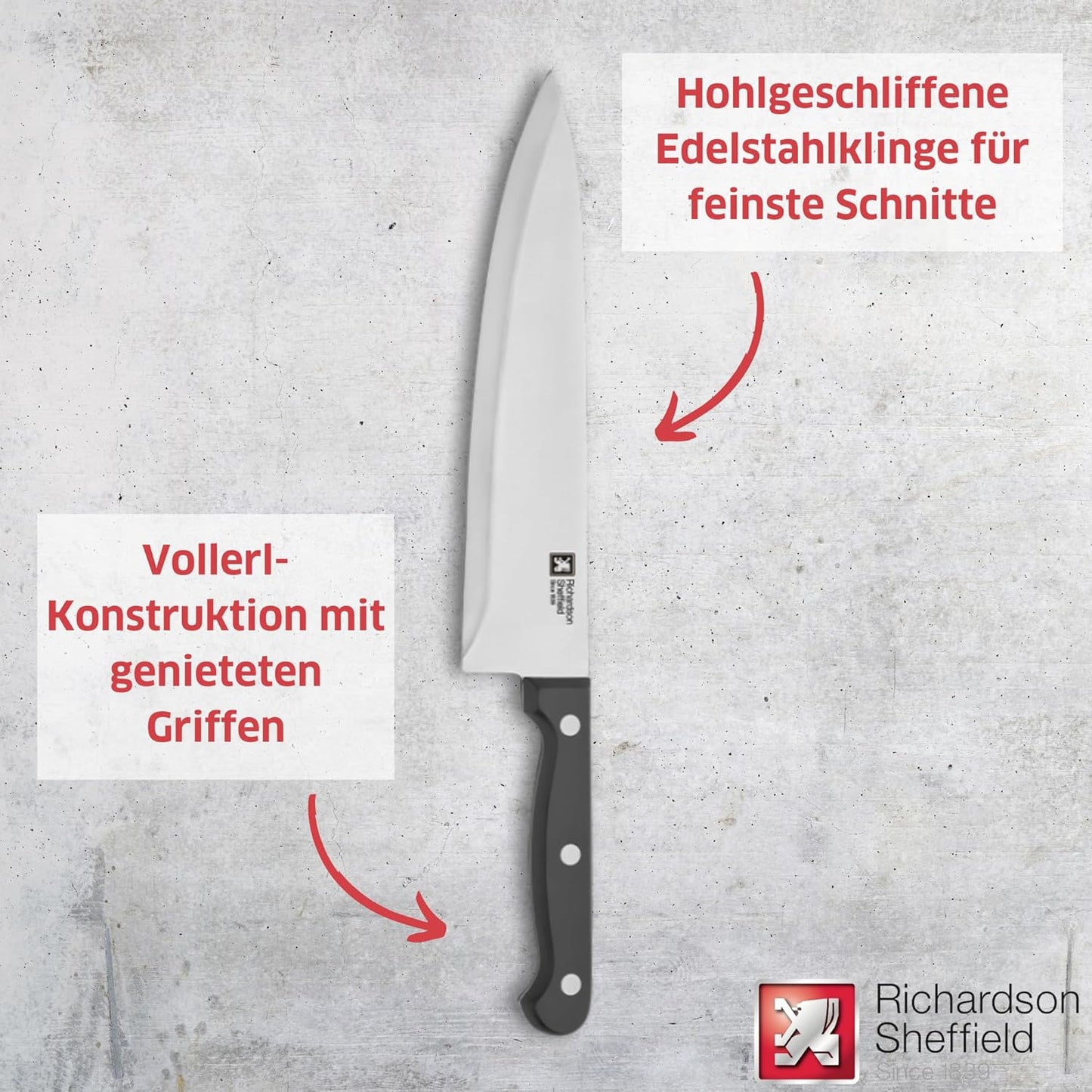 ARTISAN Messerblock 9-teilig, Messerblock 9-teilig