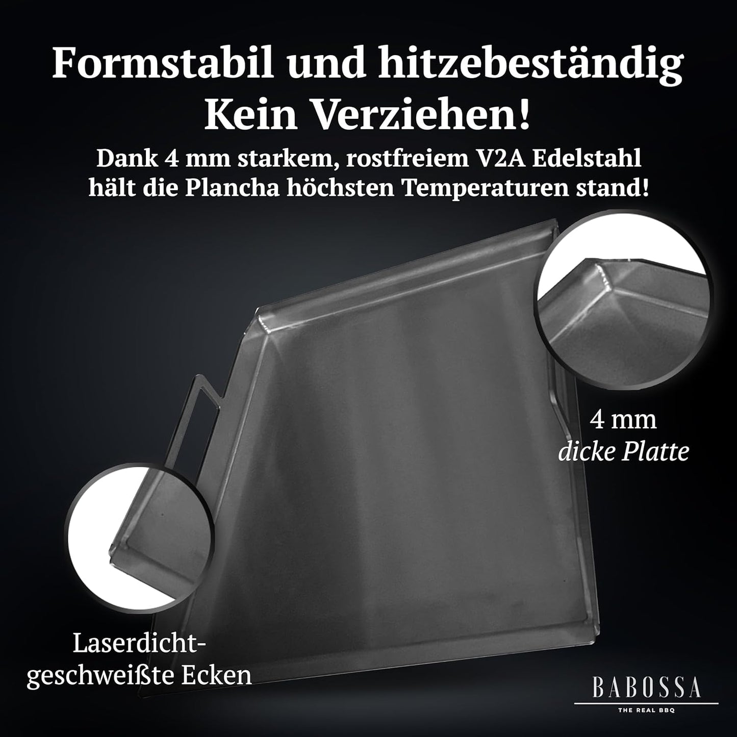 Grill Plancha Teppanyaki Platte für Napoleon Rogue, 44.9 x 27.4 x 8.5 cm