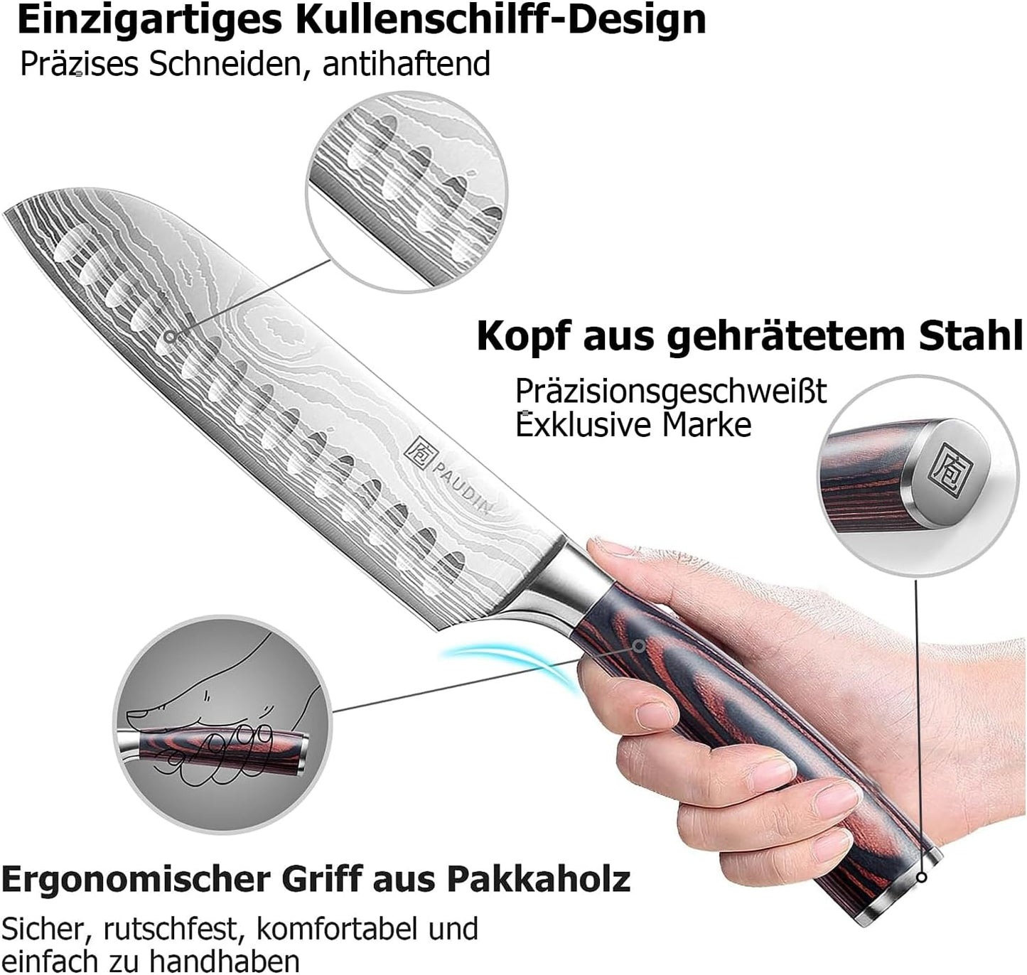 Santokumesser, Santokumesser 17 cm