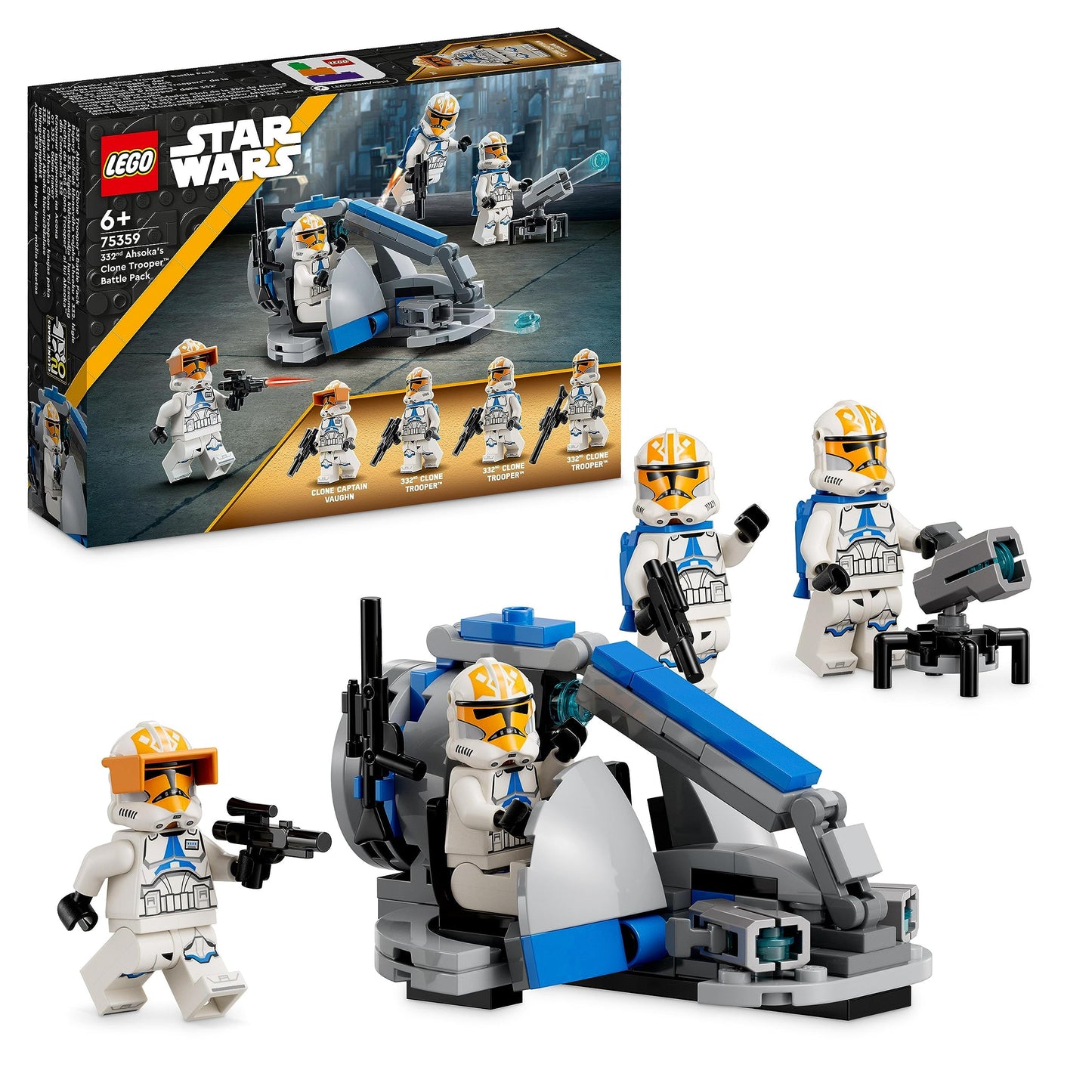Ahsokas Clone Trooper der 332. Kompanie - Battle Pack, LEGO 75359
