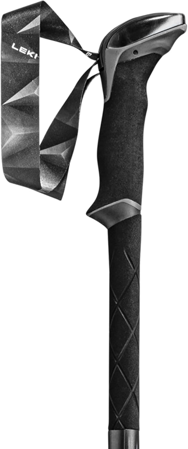Makalu FX Carbon Wanderstöcke, black-orange-naturalcarbon 110-130cm