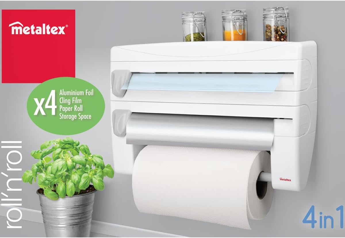 4-in-1 Küchenrollenhalter Roll-n-Roll