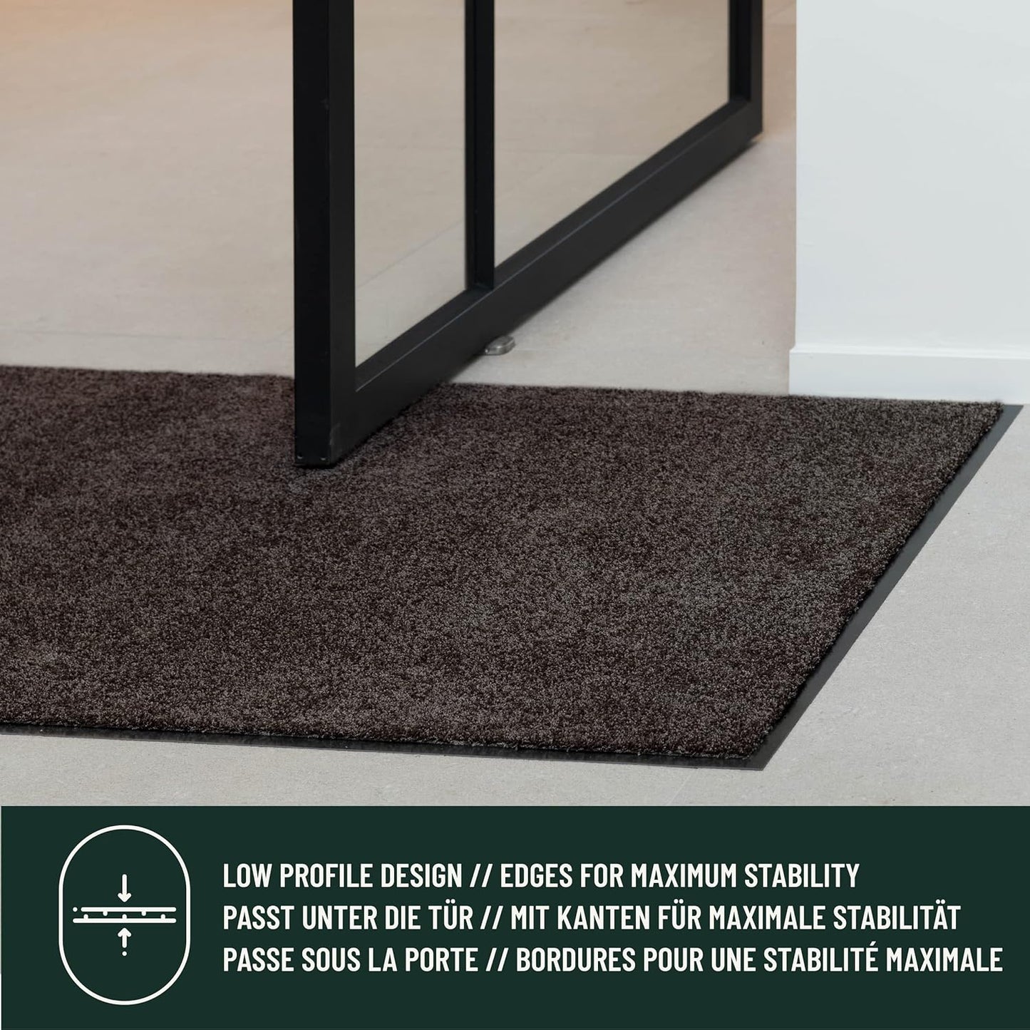 Schmutzfangmatte Opticlean, 40 x 60 Cm Opticlean Braun
