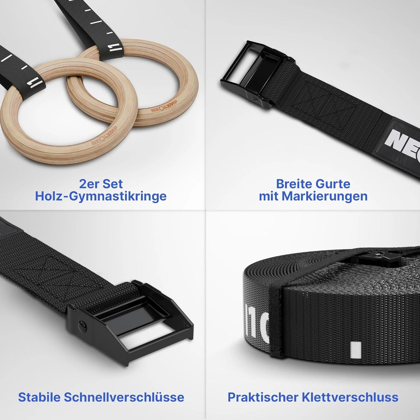 Calisthenics-Set für Zuhause mit Klimmzugstange, Calisthenics-Set Pro