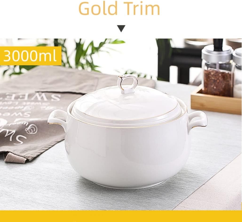 Suppenterrine mit Deckel, 3 l