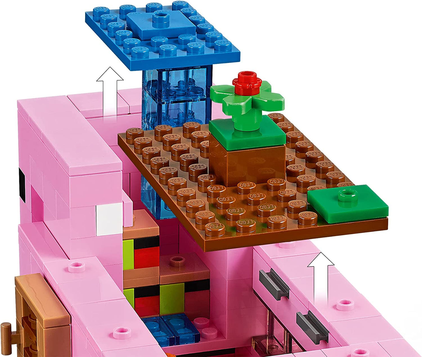 21170 Minecraft Das Schweinehaus, Konstruktionsspielzeug