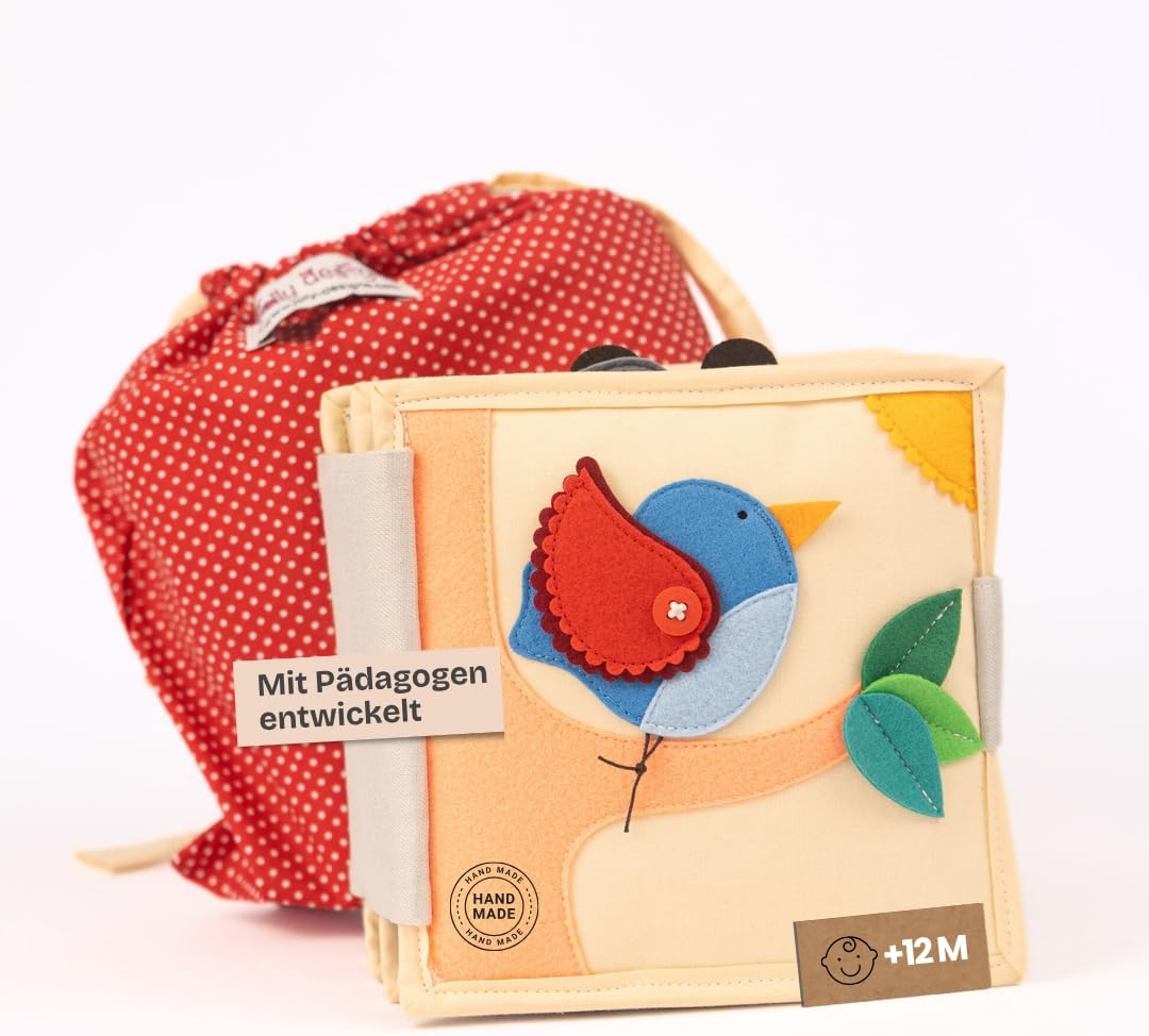 Motorikbuch "Magischer Vogel" Montessori
