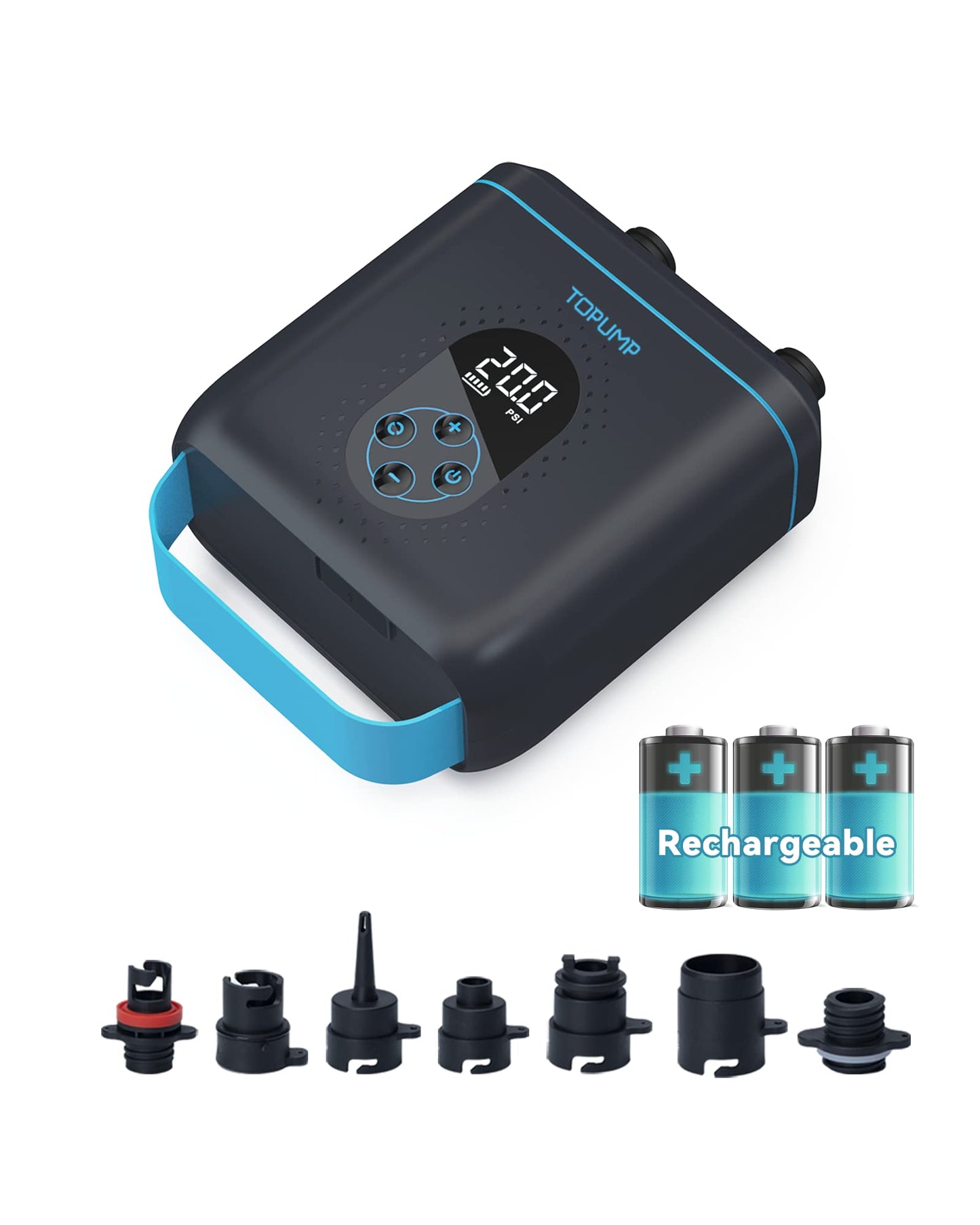 Elektrische SUP-Pumpe TPS260, Blau