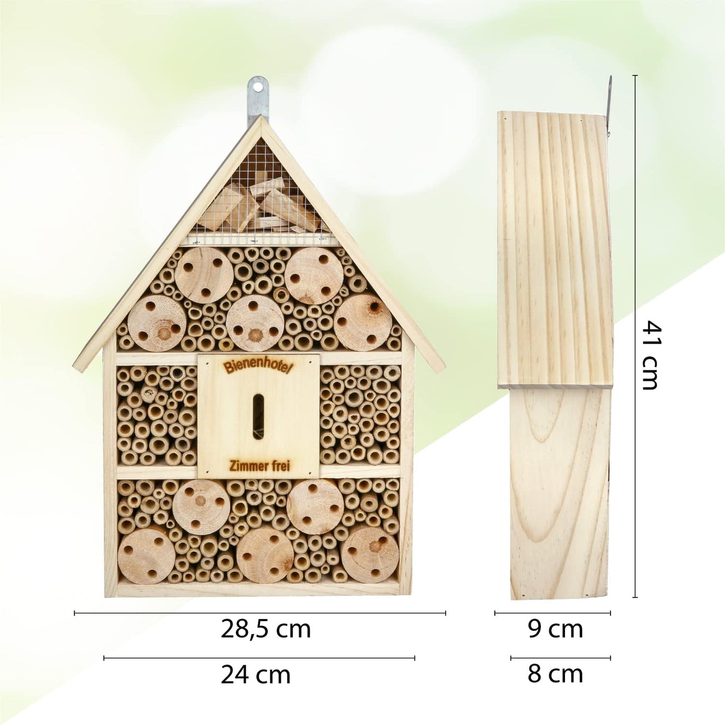 Insektenhotel und Nistkasten