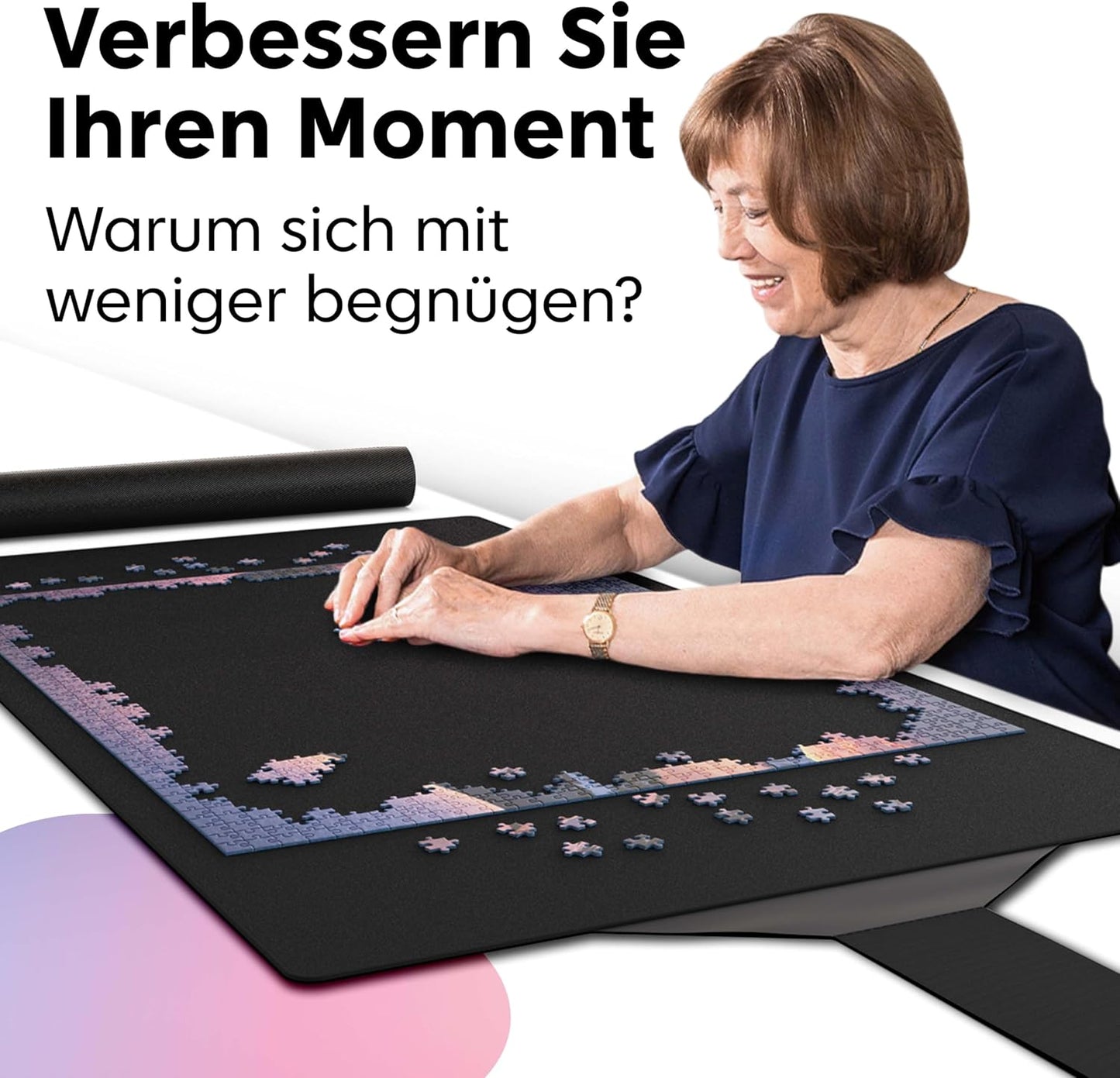 Puzzlematte für Puzzle bis 3000 Teile (95 x 150 cm), Gift 3000
