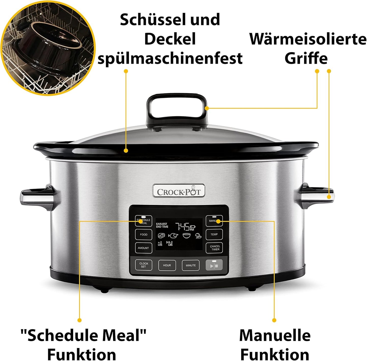 Time Select Digitaler Schongarer