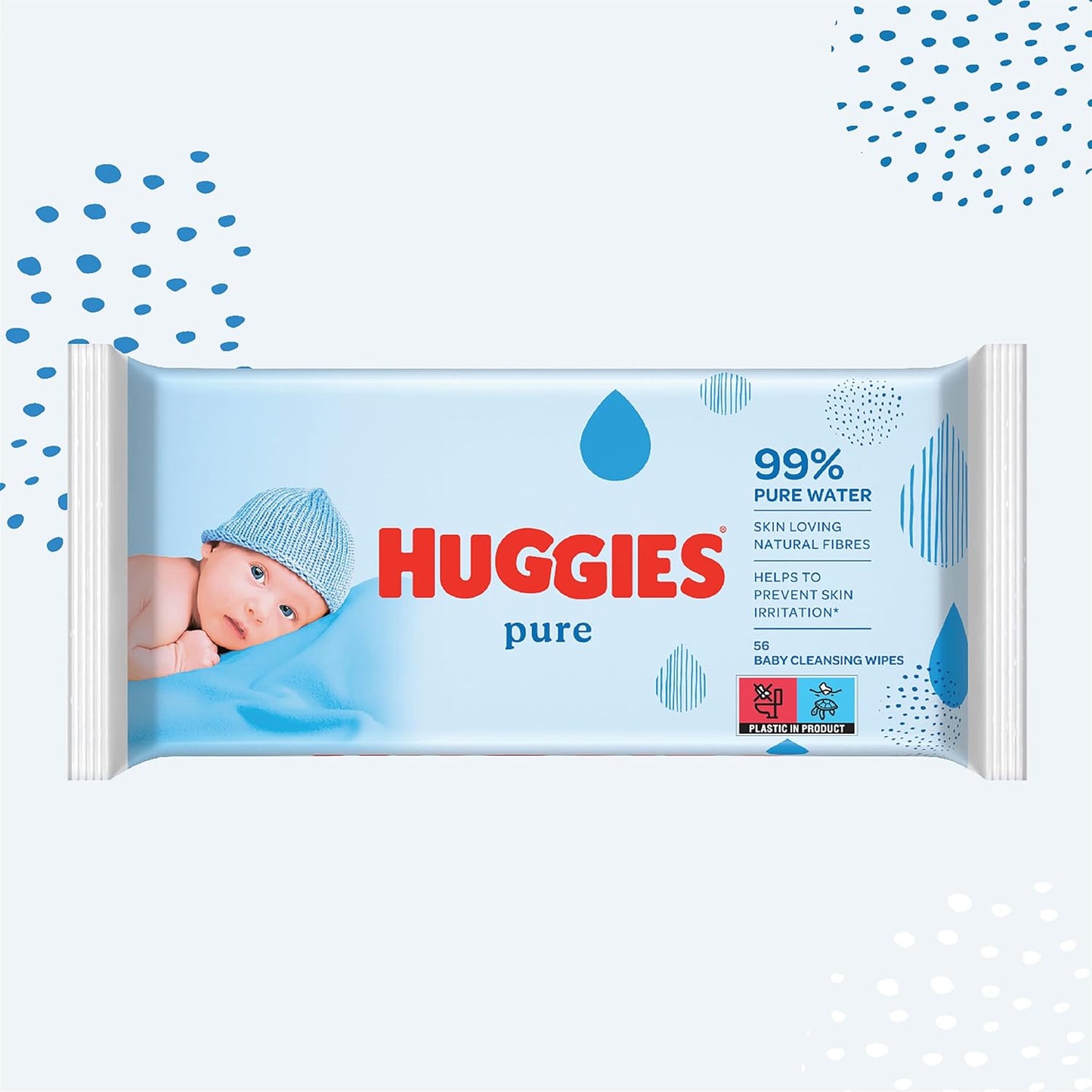 Feuchttücher Pure Baby (10er Pack, 560 Stück), OLD