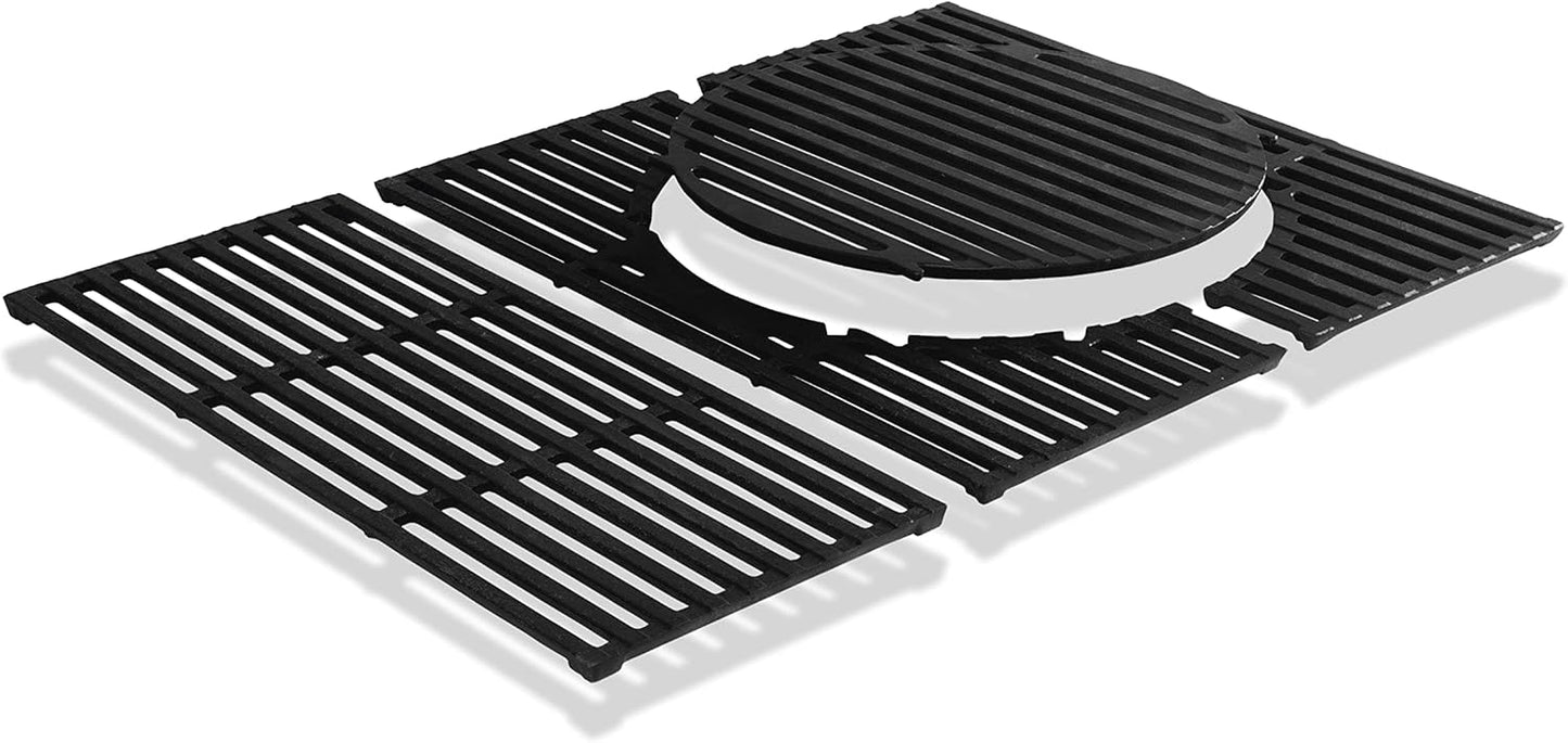 Rost-in-Rost System für Gasgrill