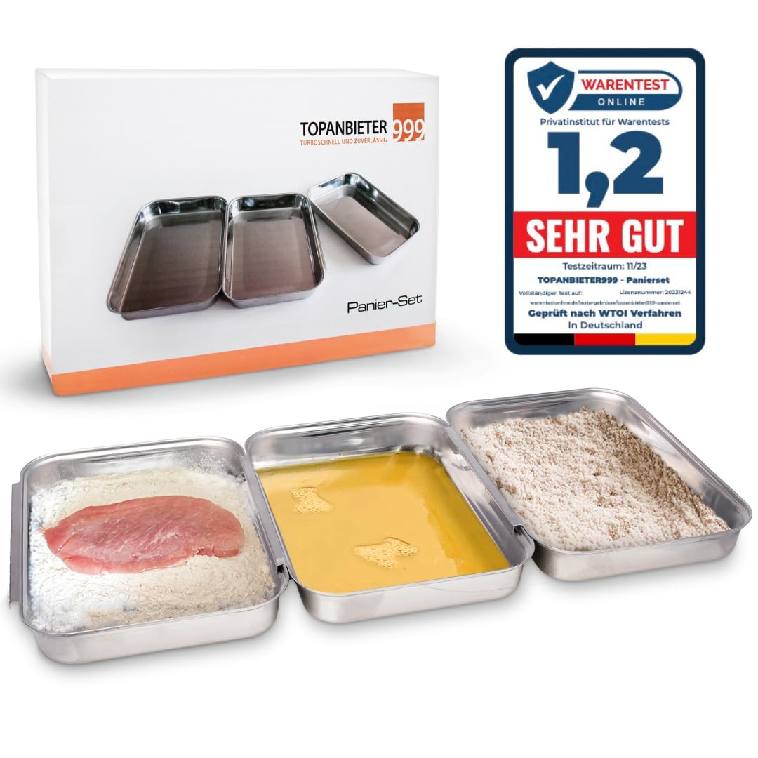 Panierschalen-Set, Panierschalen Set 3tlg.