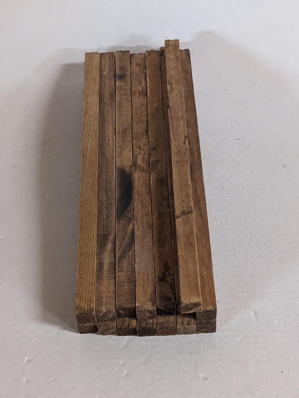15-teiliges Holzbalken-Set für Krippenbau