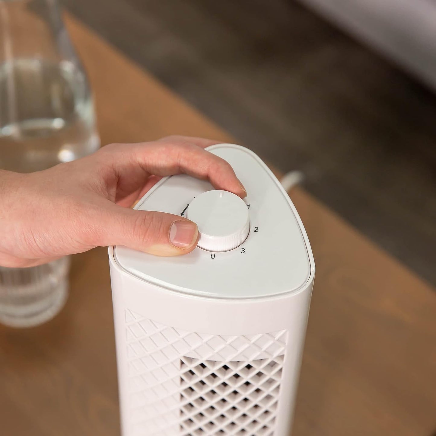 Mini-Turmventilator RHTF1321, White 33 cm