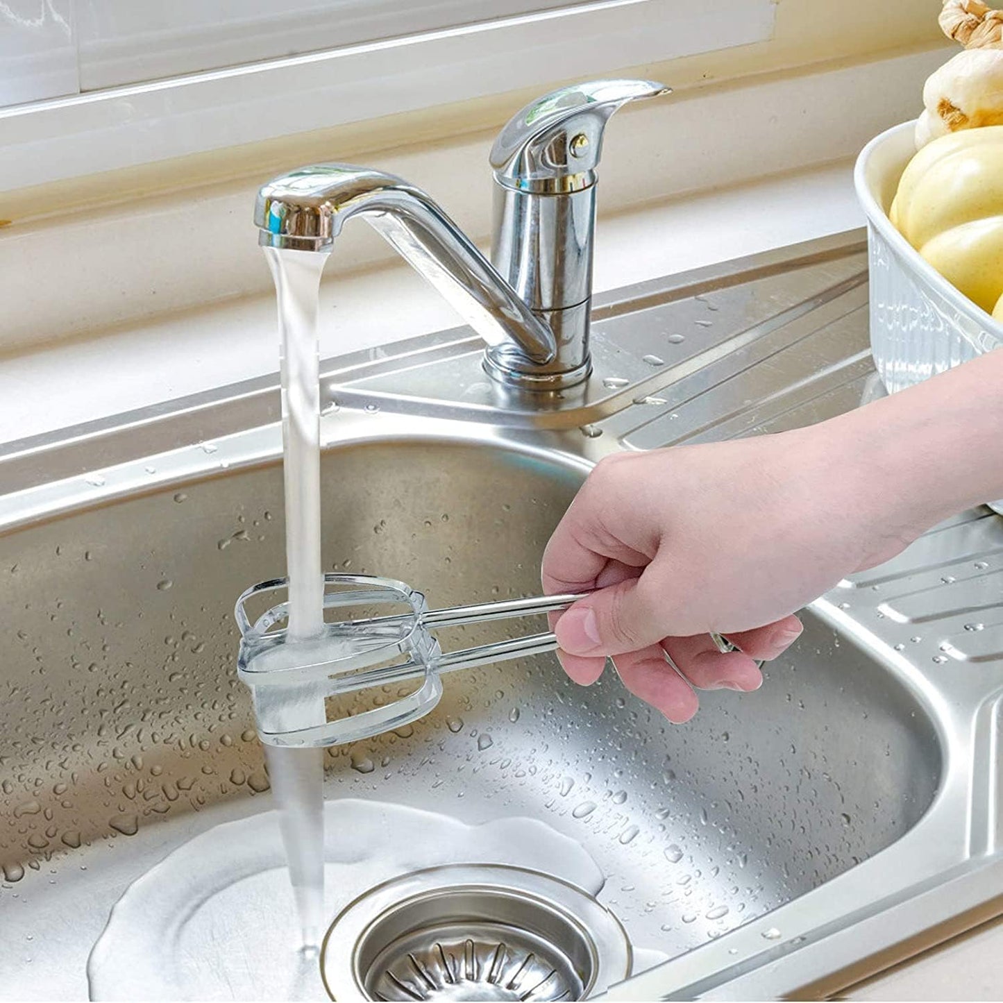 Handmixer mit Zubehör-Set, Silbergrau