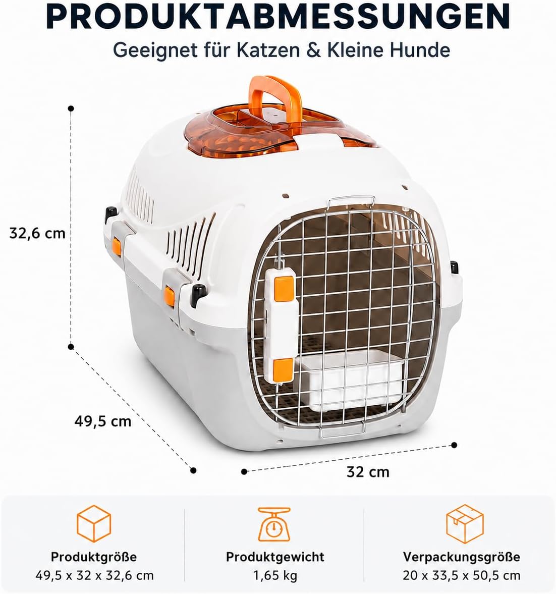 Transportbox mit 2 Öffnungen