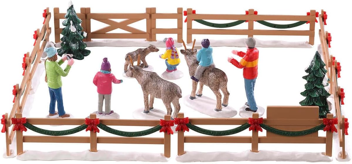 Vail Village "Rentier Petting Zoo"