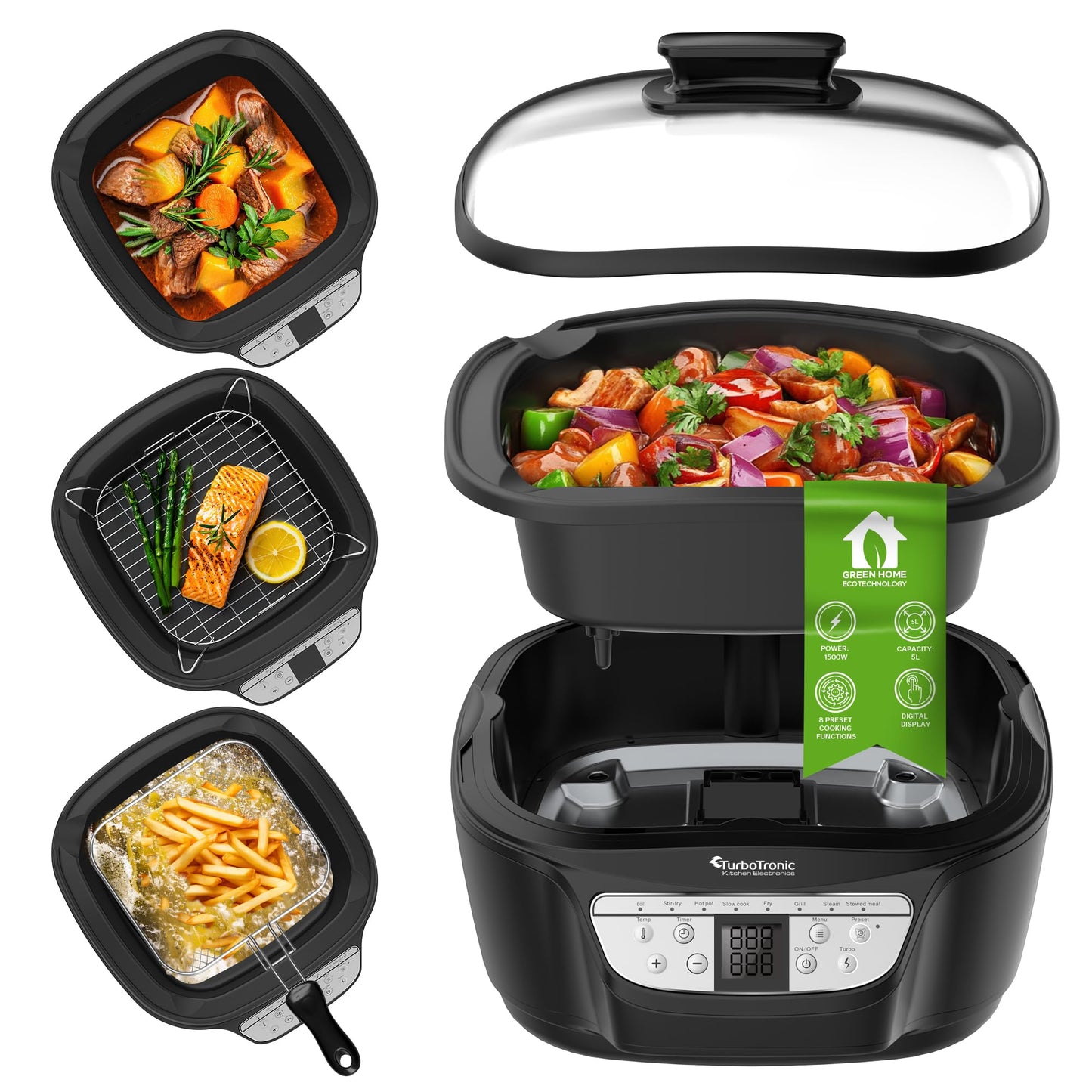 Multikocher mit Frittierfunktion