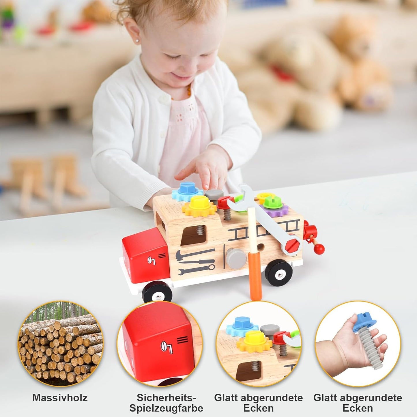 Werkzeug-Set für Kinder, Single LKW