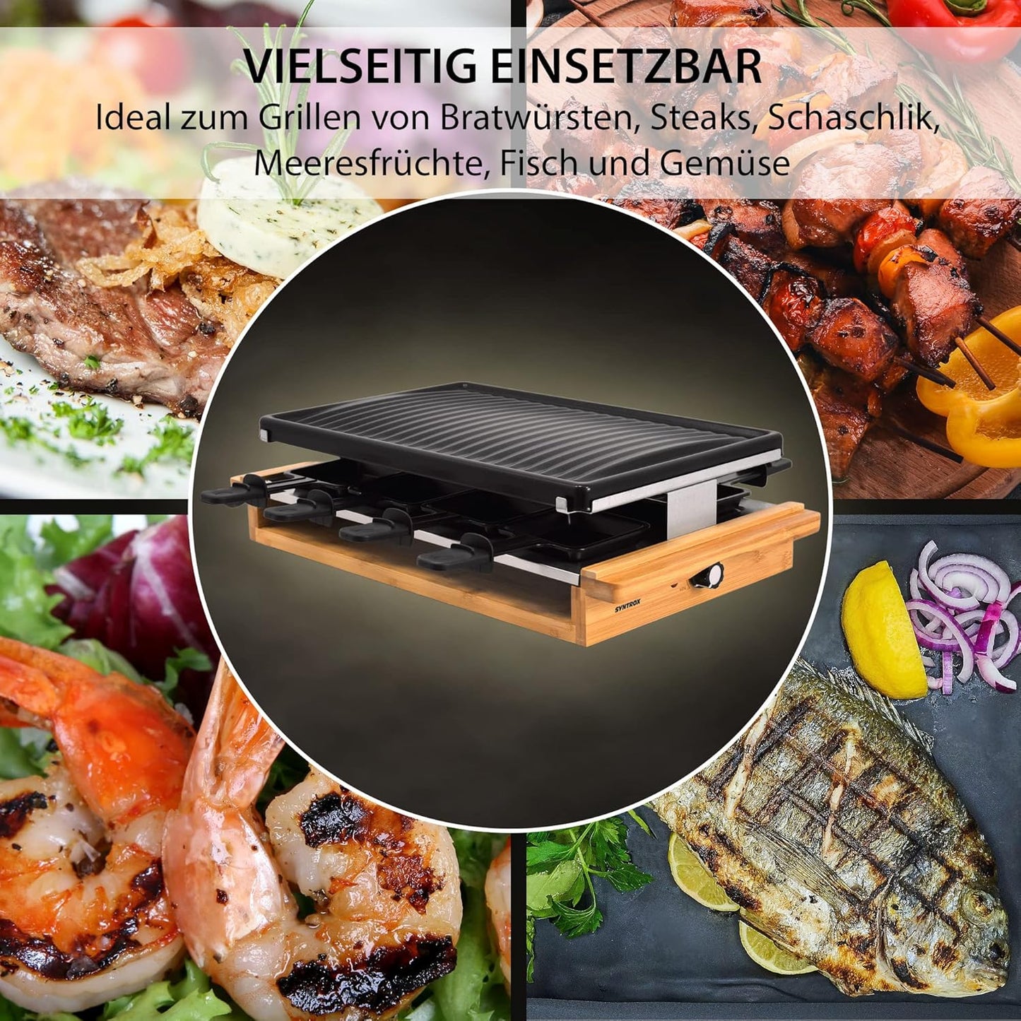 Racletteofen Set
